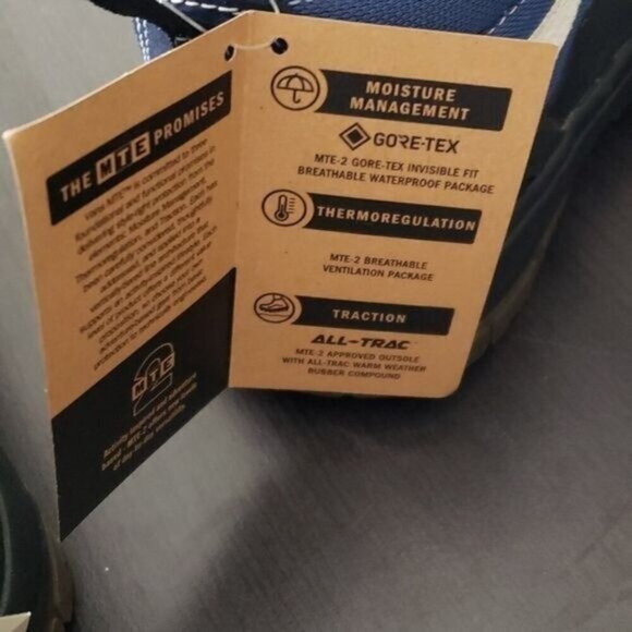 New Vans Ultrarange Exo HI Gortex Waterproof Navy Blue Black Ankle Boots Shoes - Picture 11 of 13